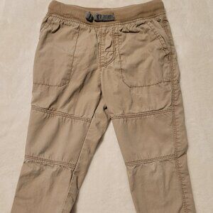 Carters Solid Tan Khaki Toddle Boys Pant Size 3T